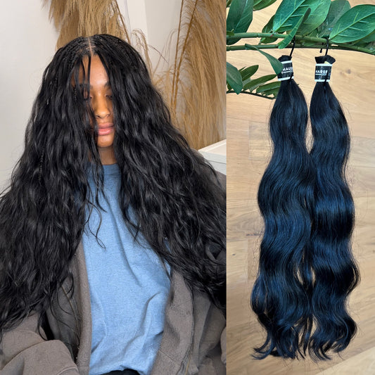 Raw Natural Wave Bulk Hair