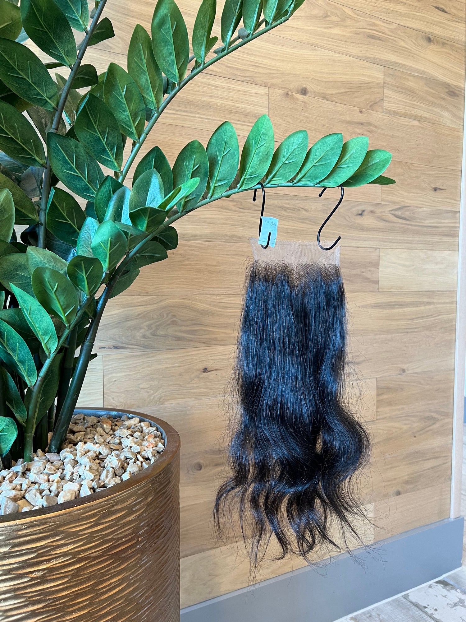 Raw Natural Wave 5x2 HD Lace Closure -  Dark Brown image 0