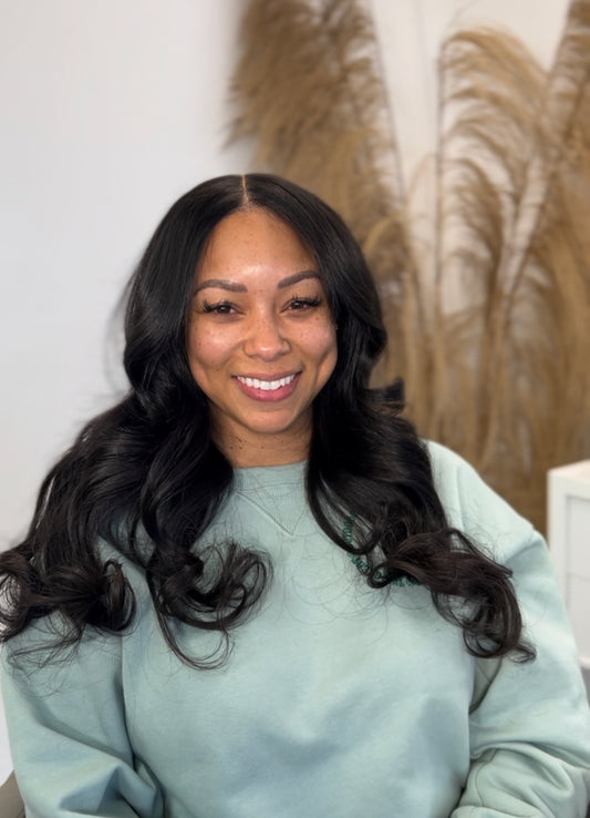 Raw Natural Wave 5x2 HD Lace Closure -  Dark Brown image 1