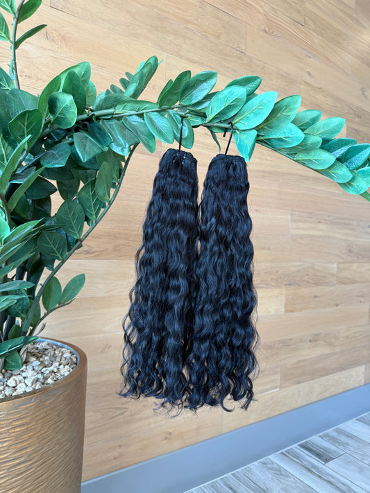 Cambodian Wavy Bundle - Black