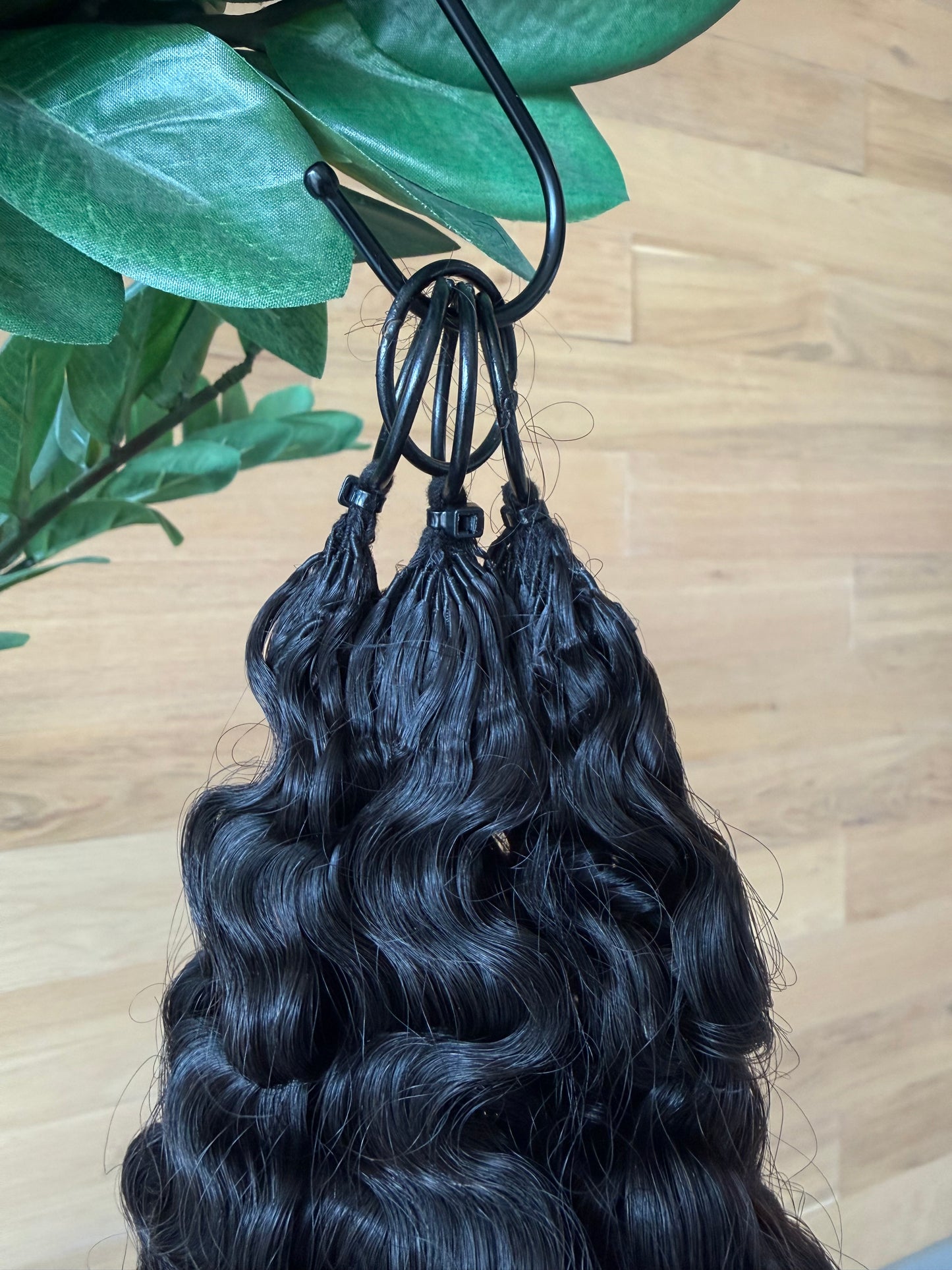 Burmese Curly Crochet Human Hair