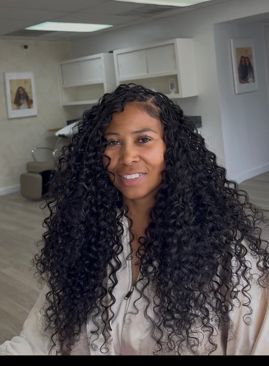 Spanish Wave Crochet Human Hair
