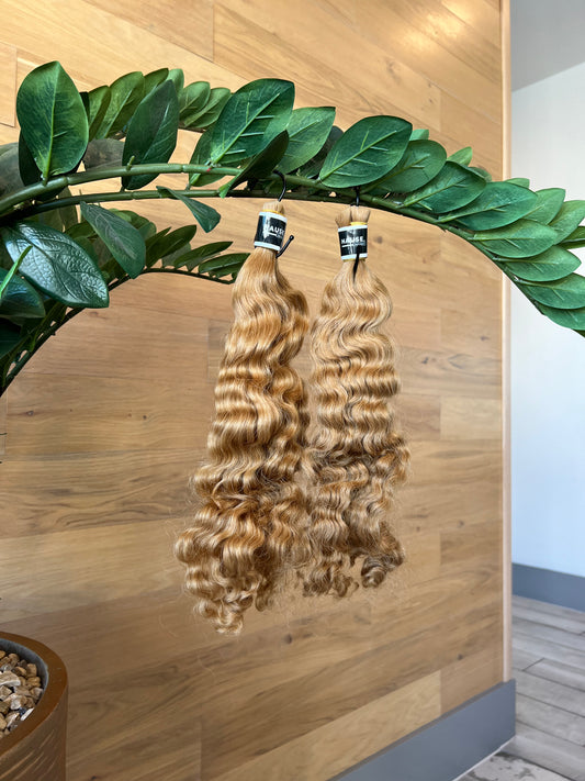 Raw Bora Curly Bulk Hair - COLOR 27